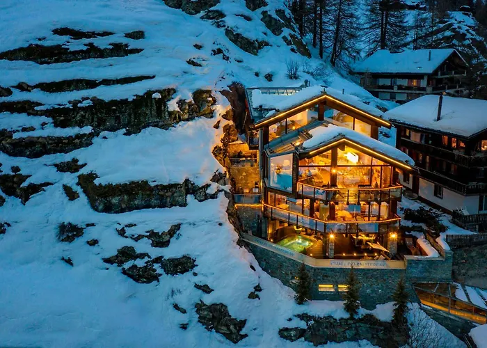 Dağ evi Peak - Your Own Private Luxury - Includes Professional Staff And Catering - Voted World's Zermatt